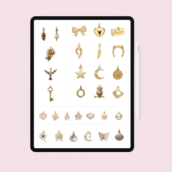 Pack de Charms Aesthetic