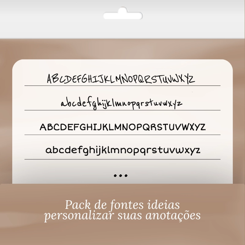Kit de Fontes Personalizadas